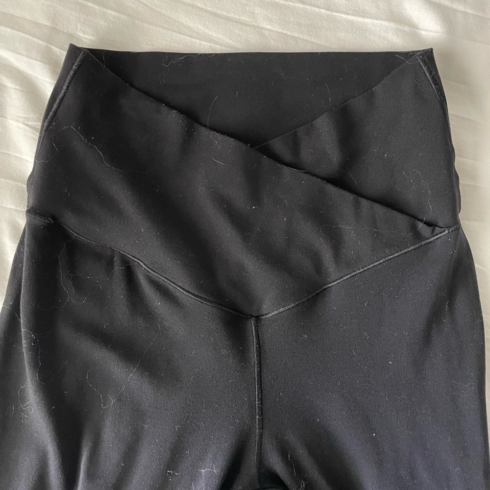 Aerie Crossover Flare Leggings